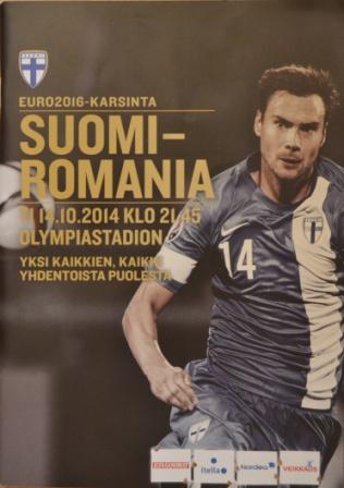 Suomi - Romania 14.10.2014