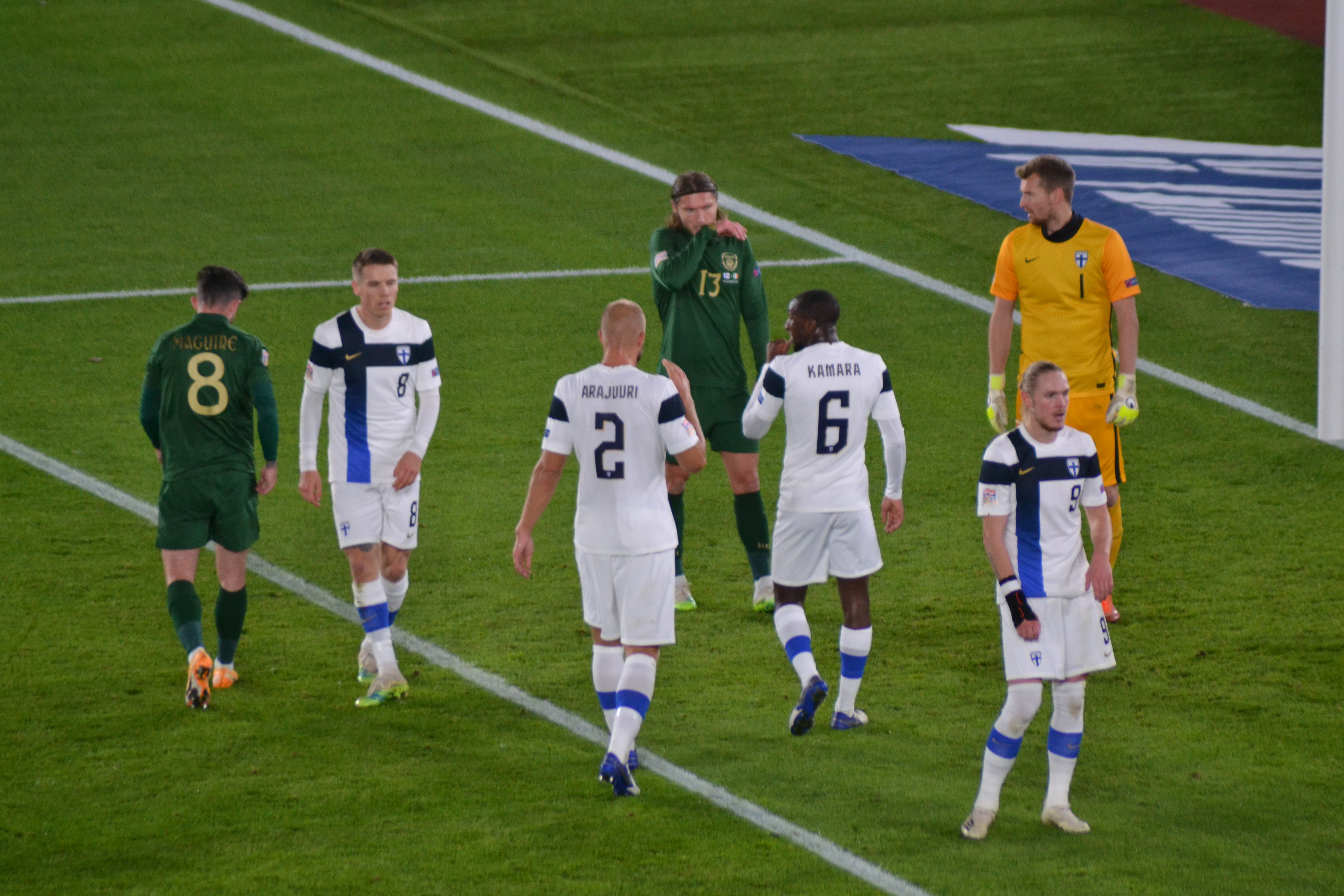 Suomi - Irlanti 14.10.2020