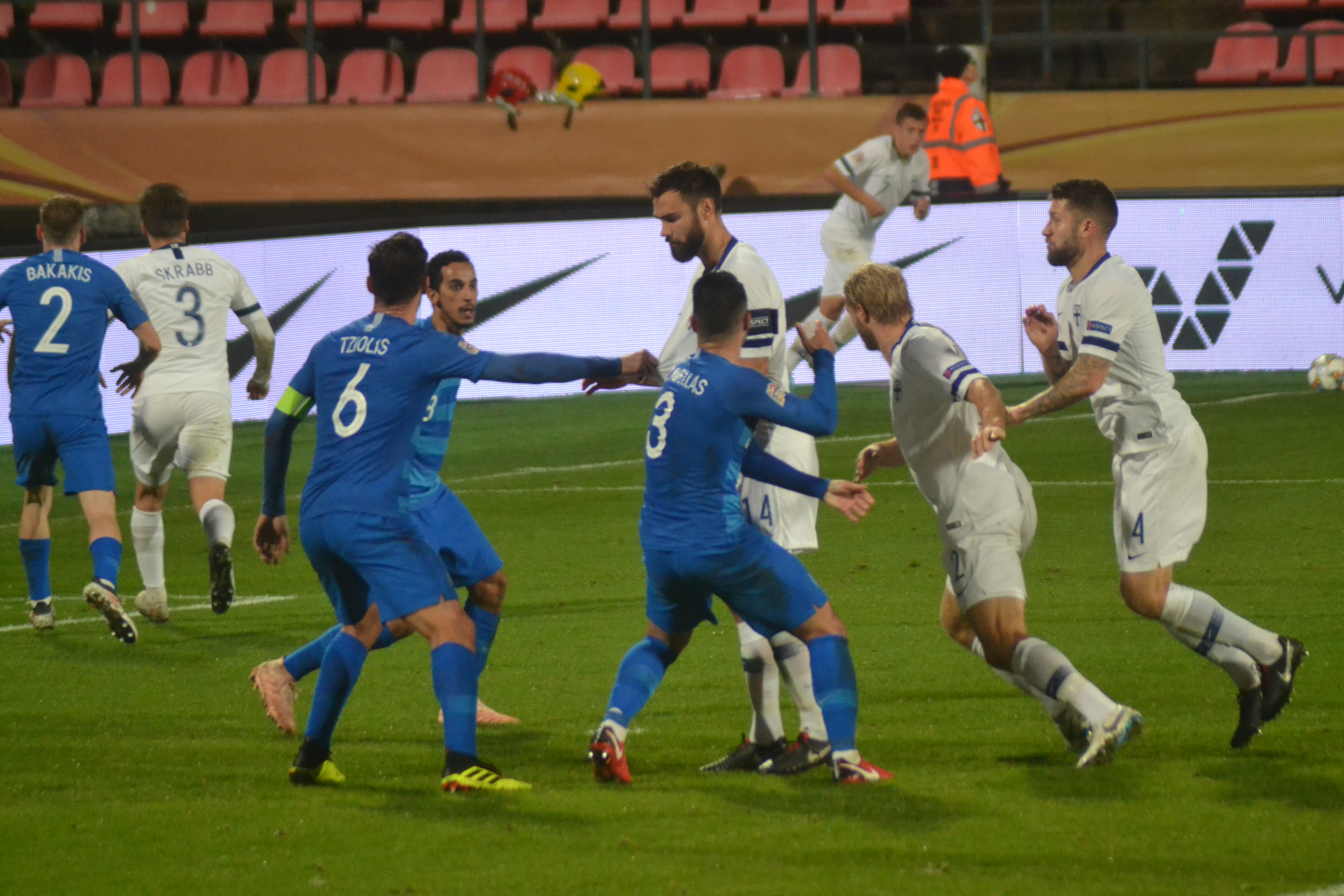 Suomi - Kreikka 15.10.2018