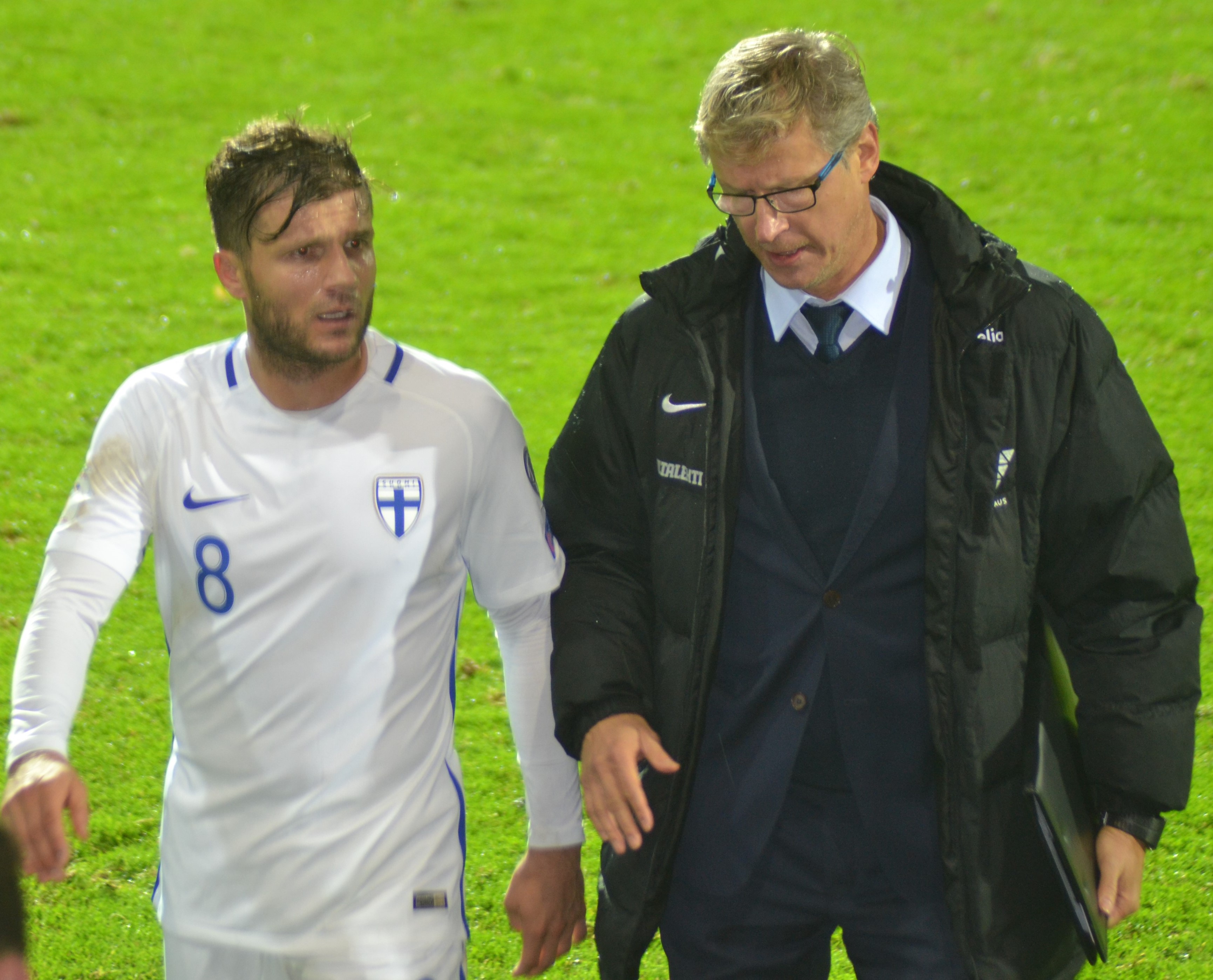 Perparim Hetemaj ja Markku Kanerva 09.10.2017