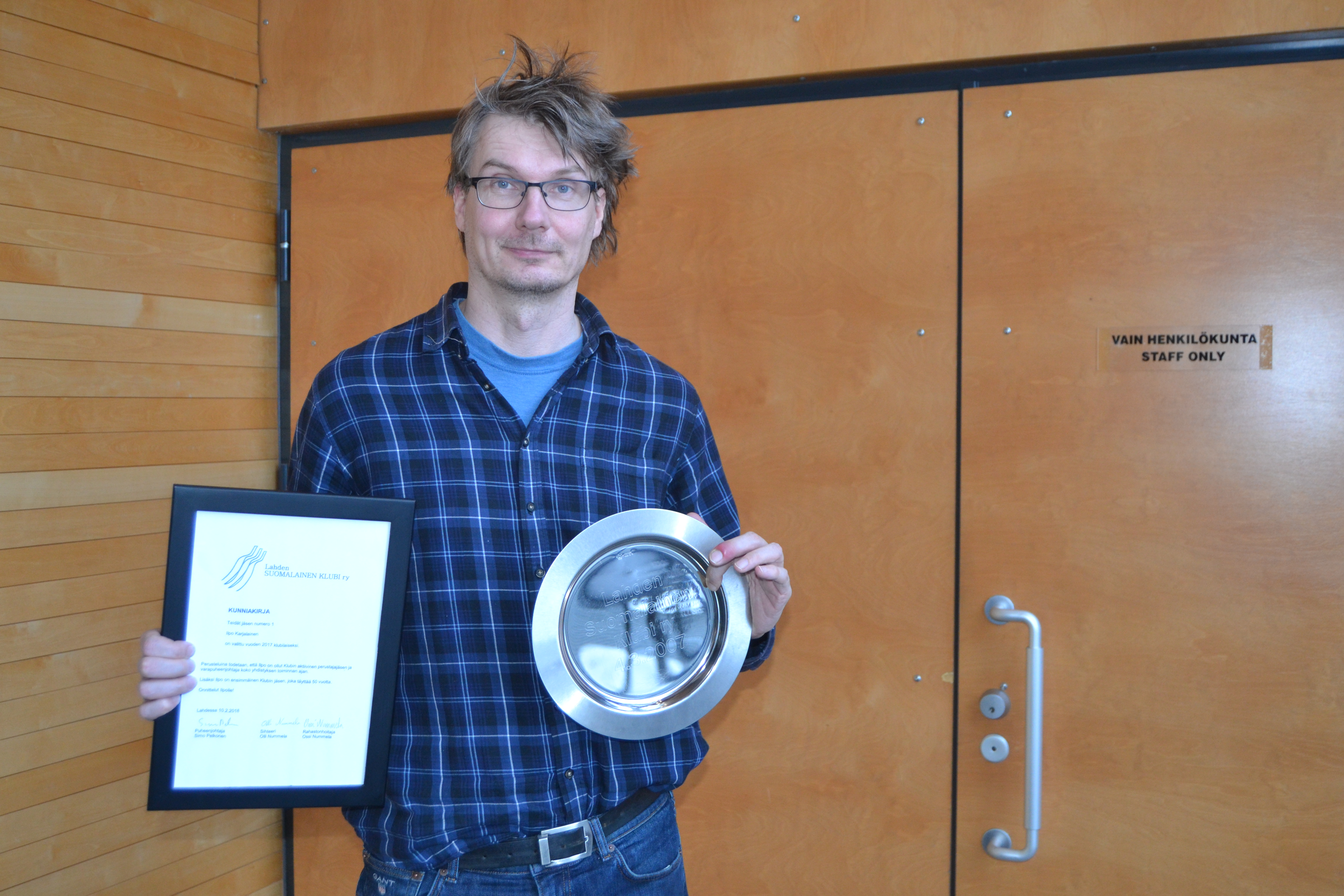 Lahden Suomalainen Klubi ry Vuosikokous 10.02.2018