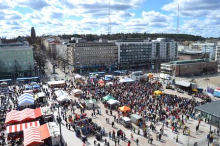 Lahden uuden torin avajaiset 25.04.2015